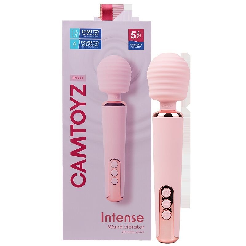 Intense App Controlled Wand Vibrator by CamToyz - Body Wands
