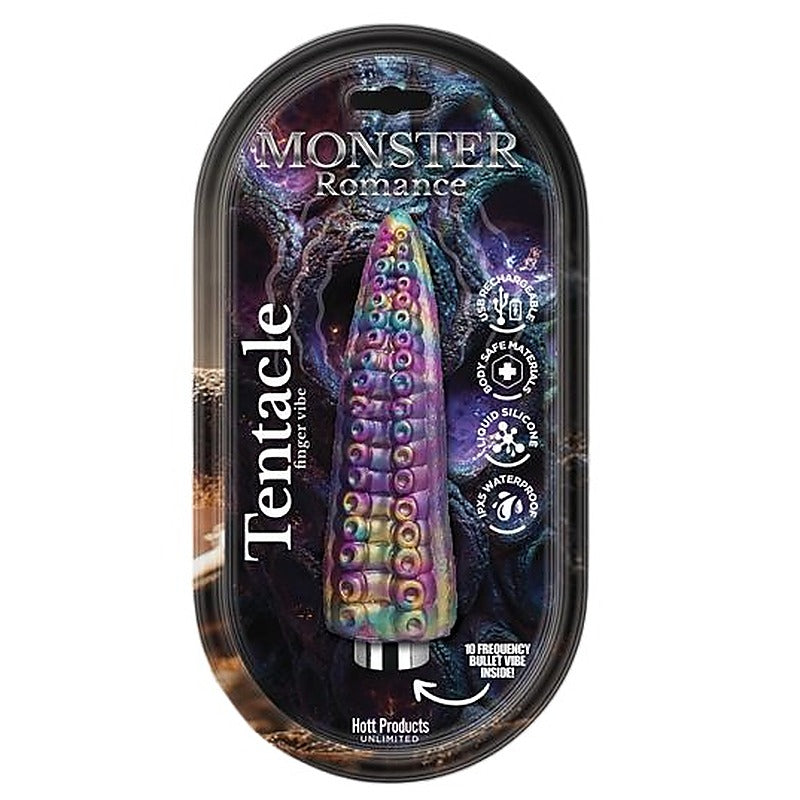 Tentacle Silicone USB Bullet Vibrator by Hott Products - Bullet Vibrators