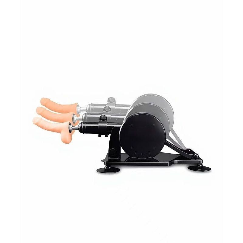 Cannon Sex Machine with Wired Remote and Accessories - Sex Machines