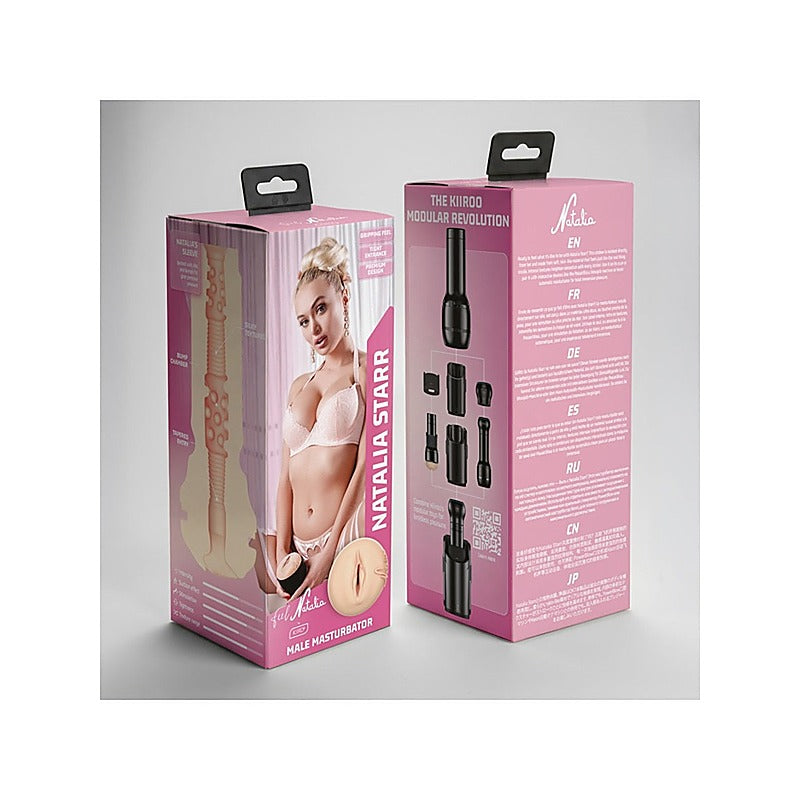 Feel Natalia Stars Collection Realistic Stroker by Kiiroo - Masturbators and Strokers