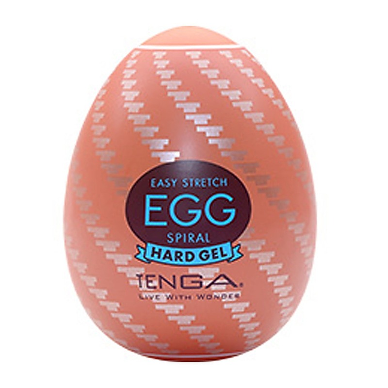 Egg Spiral Textured Male Stroker by Tenga - Masturbators and Strokers