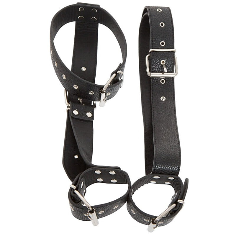 Bad Kitty Neck Restraint with Handcuffs by Orion - Cuffs And Restraints