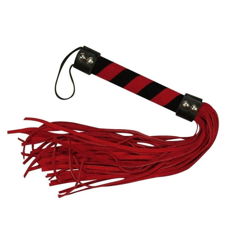 Bad Kitty Soft Velour Tails Bondage Flogger by Orion - Whips And Crops