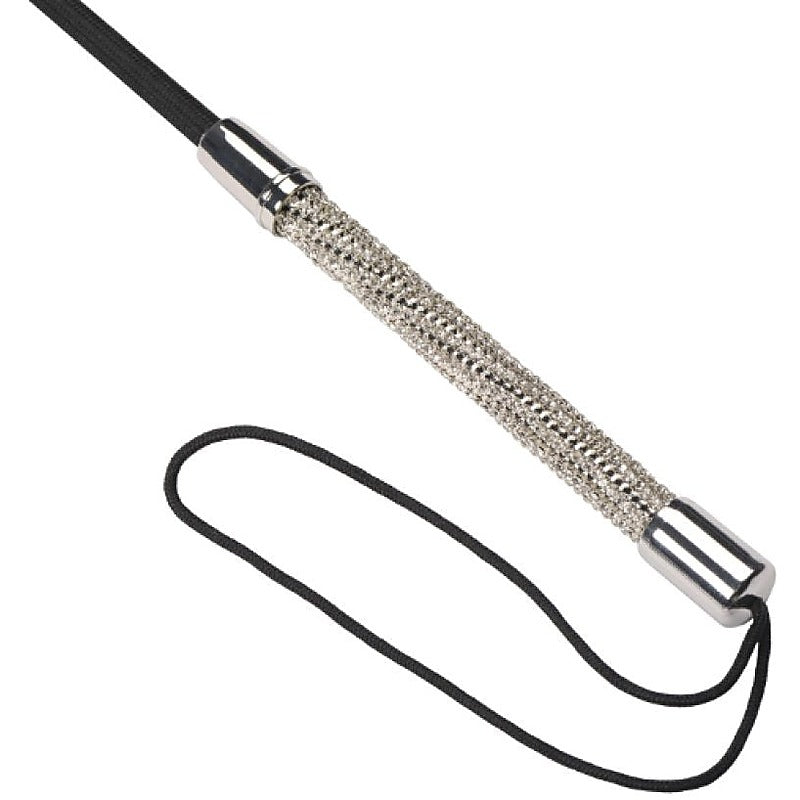 Bad Kitty Rhinestone Mini Bondage Whip by Orion - Whips And Crops