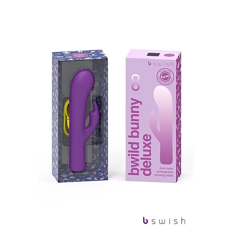 Bwild Bunny Infinite Deluxe Rabbit Vibrator by B Swish - Rabbit Vibrators