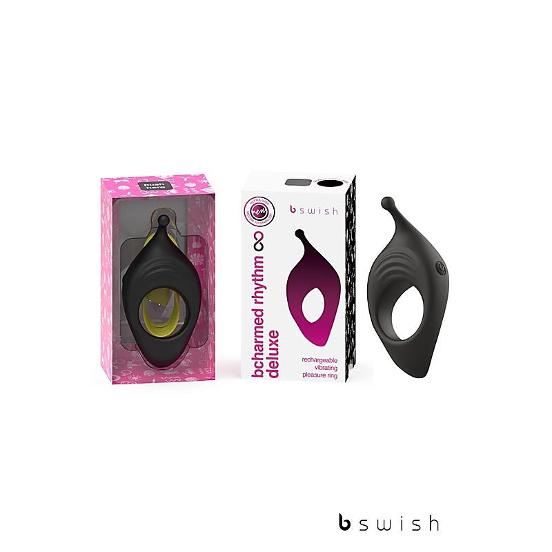 Bcharmed Rhythm Infinite Deluxe Vibrating Cock Ring - Vibrating Cock Rings