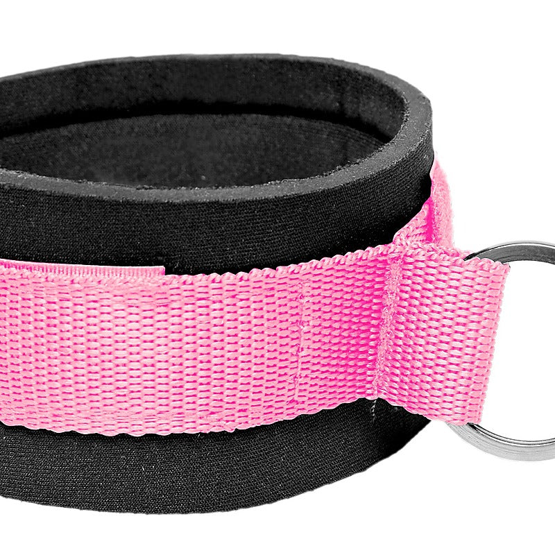 Bedroom Restraint Pink Kit by XR Brands - Cuffs And Restraints