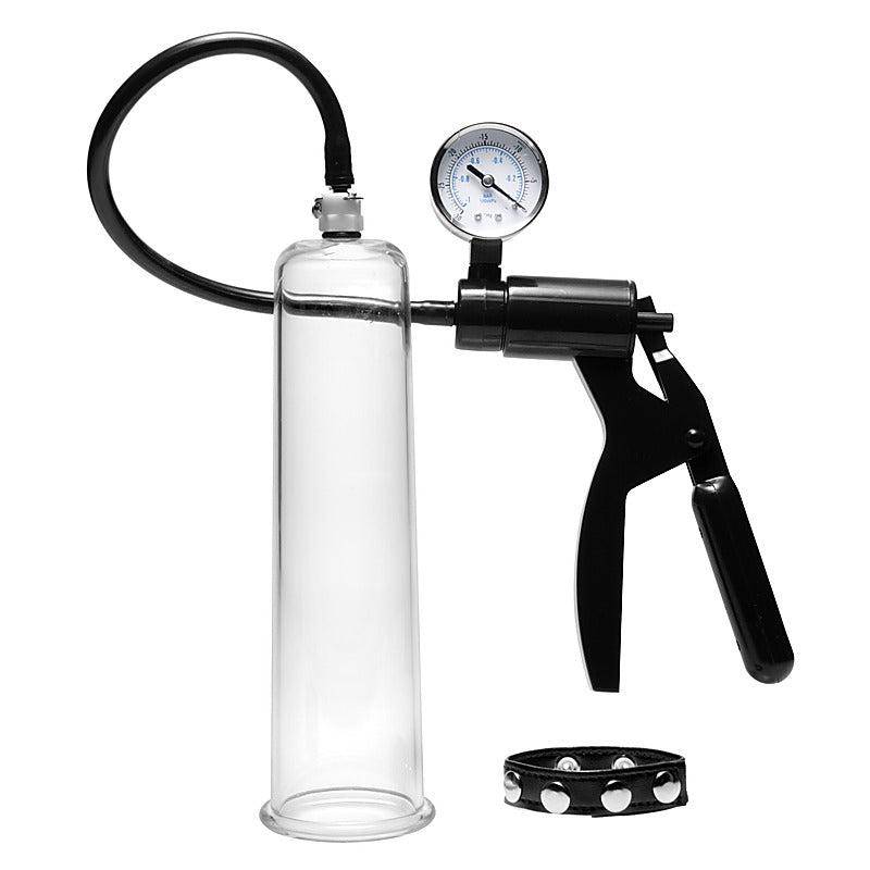 Premium Penis Pumping Kit Advanced Size by XR Brands - Penis Pumps And Stretchers
