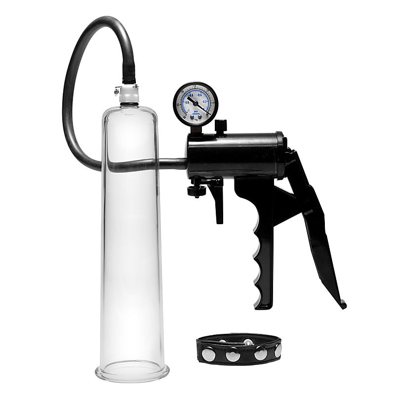 Premium Penis Pumping Kit Intermediate Size by XR Brands - Penis Pumps And Stretchers