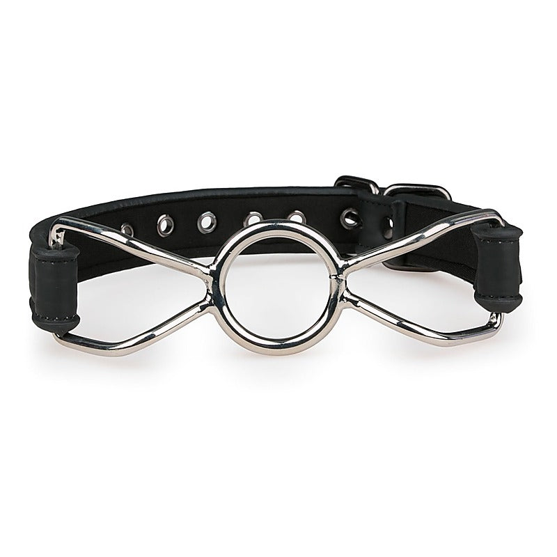 Metal O-Ring Mouth Gag by Easytoys - Bondage Gags and Bits