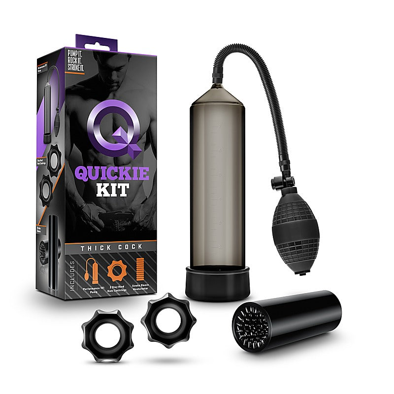 Quickie Kit Thick Cock Penis Pump by Blush Novelties - Penis Pumps And Stretchers