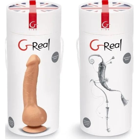 Gvibe Greal Realistic Dildo Flesh With Suction Cup - Realistic Dildos