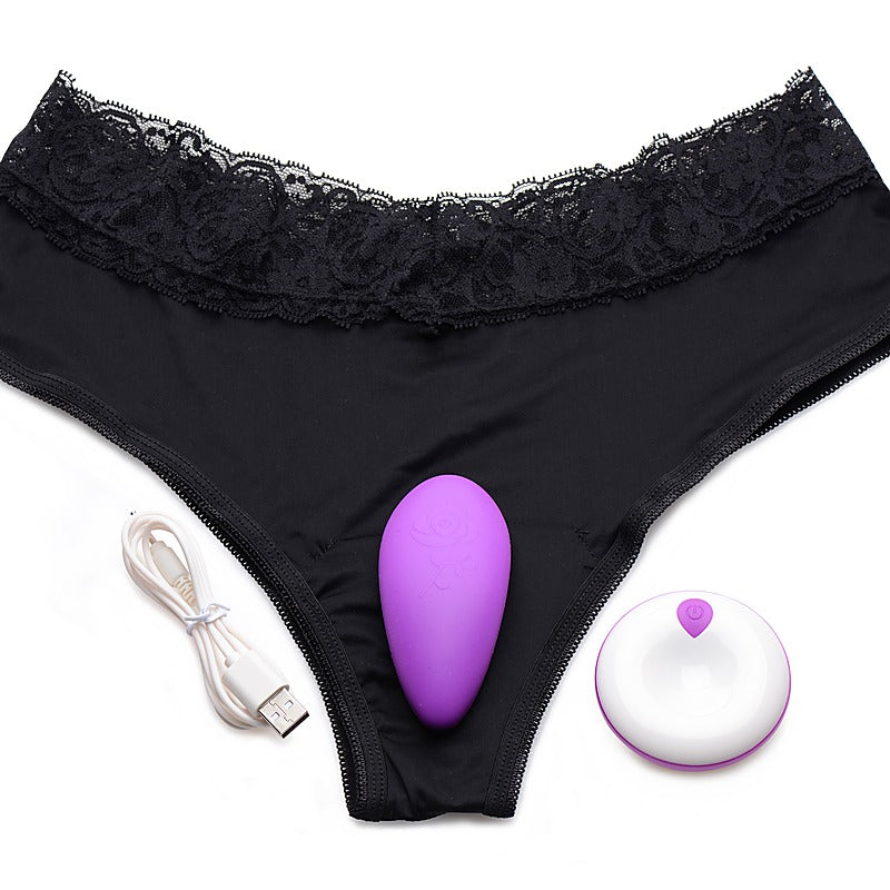 Frisky Naughty Knickers Silicone Remote Control Panty - Remote Control Vibrators