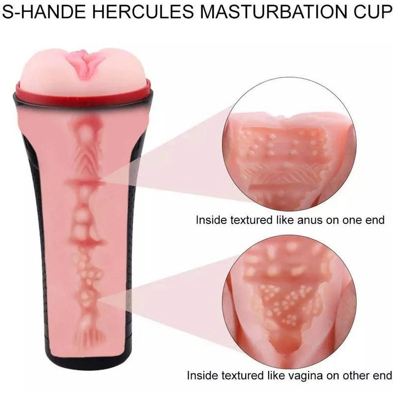 S Hande Hercules Mens Masturbator - Masturbators and Strokers