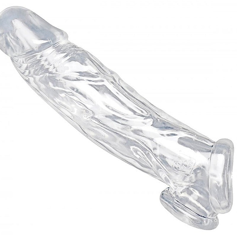 Size Matters Realistic Clear Penis Enhancer by XR Brands - Penis Sleeves and Extenders