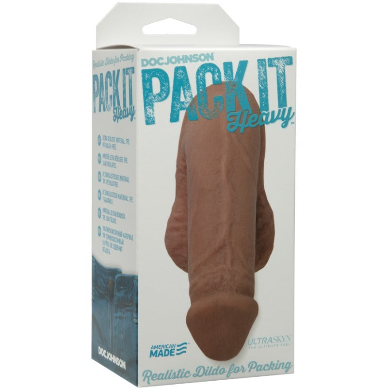 Pack It Lite Vanilla Realistic Dildo by Doc Johnson - Realistic Dildos