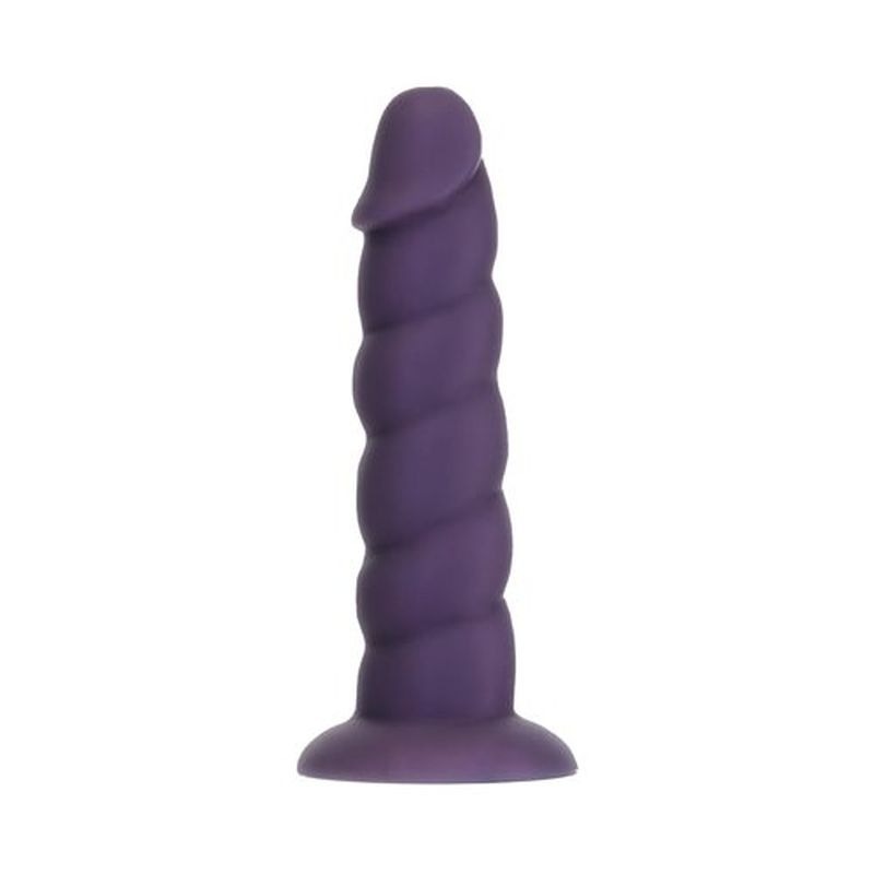 Unicorn Silicone Dildo Purple by BMS Factory - Realistic Dildos