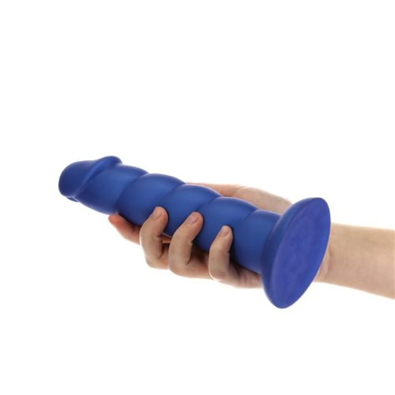 Unicorn Silicone Dildo Blue by BMS Factory - Realistic Dildos