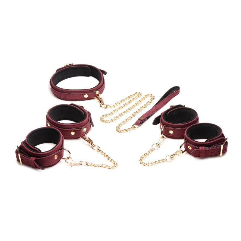 Velvet Bondage Set by XR Brands - Bondage Kits