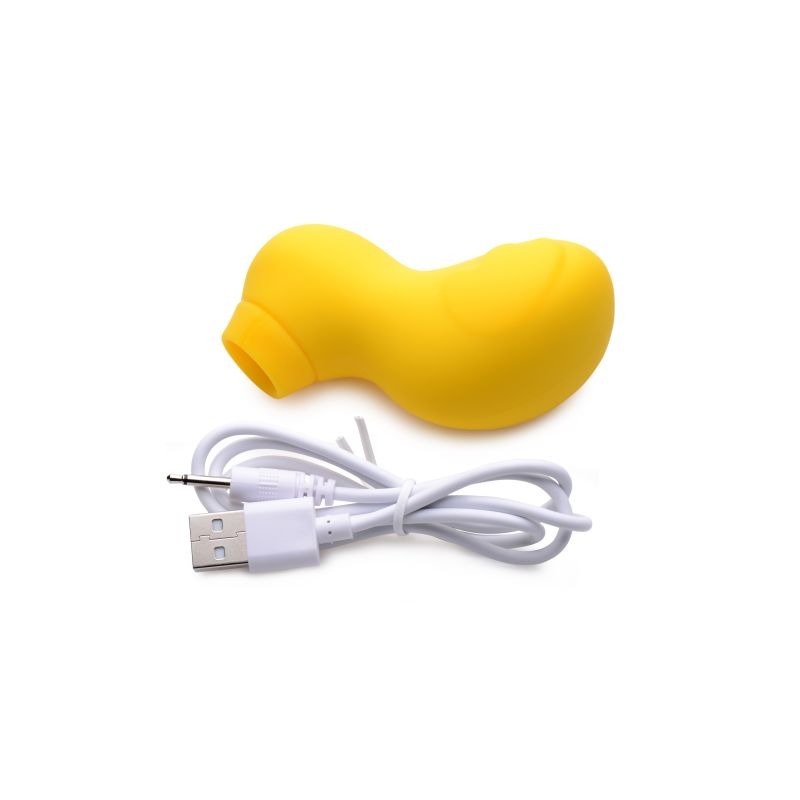 Sucky Ducky Clitoral Stimulator Clit Vibrator Yellow - Clit Ticklers and Pulsators