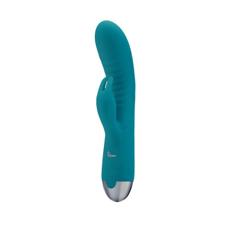 Alluring Come Hither Rabbit Vibe Ocean Rabbit Vibrator - Rabbit Vibrators