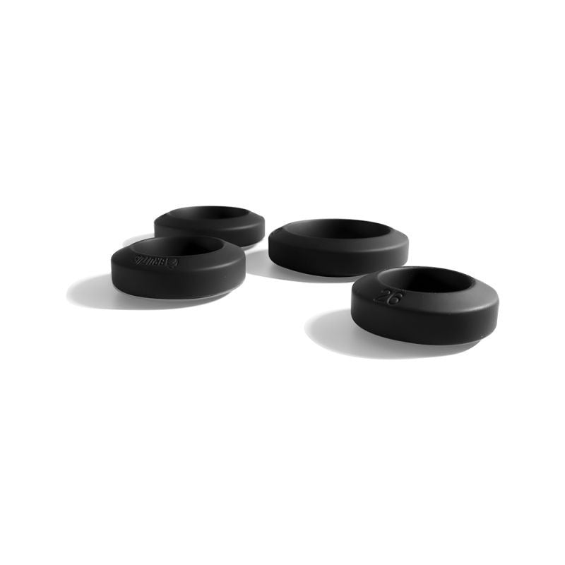 Big Bulge Silicone Cock Ring Set by Brutus - Cock Ring Sets