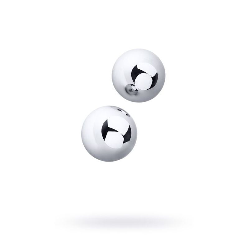 Metal Silver Vaginal Balls 2 Piece by ToyFa - Love Eggs and Kegel Exercisers
