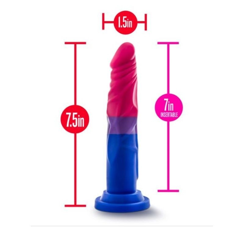 Avant Pride P8 Silicone Dildo by Blush Novelties - Realistic Dildos