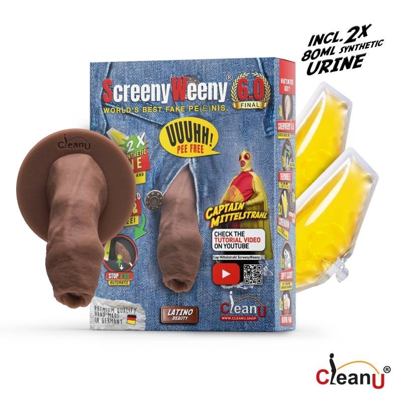 Screeny Weeny 6.0 Uncut Nordic Realistic Dildo by CleanU - Realistic Dildos