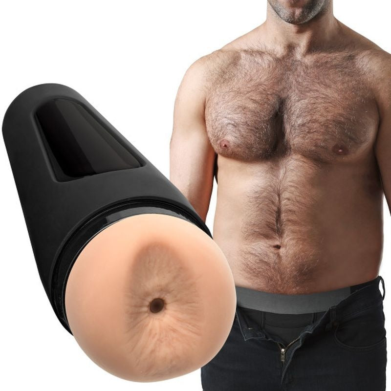 Bear UltraSkyn Stroker Ass Vanilla by Doc Johnson - Masturbators and Strokers