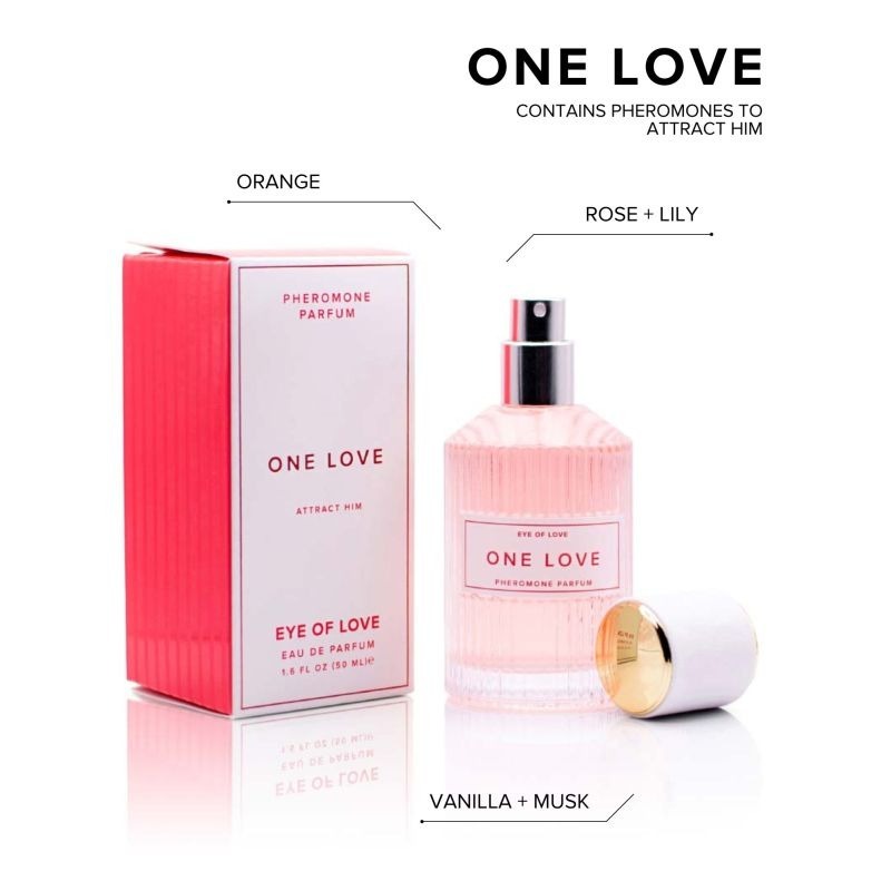 Pheromone Body Spray One Love Attract Him by Eye Of Love - Sex Pheromones and Perfumes
