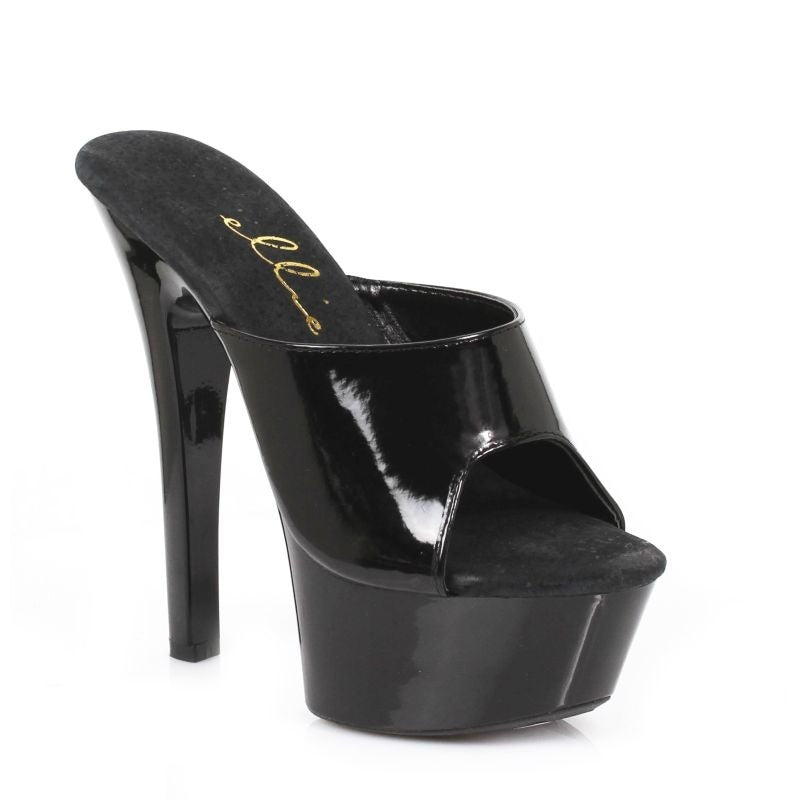 Slip On Sandal Womens Footwear Black by Ellie Shoes - Womens Footwear