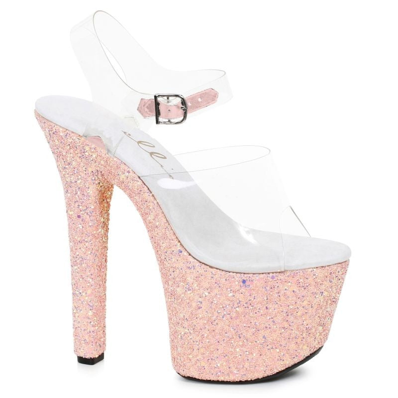 7 Inch Stiletto Platform Sandal by Ellie Shoes - Womens Footwear