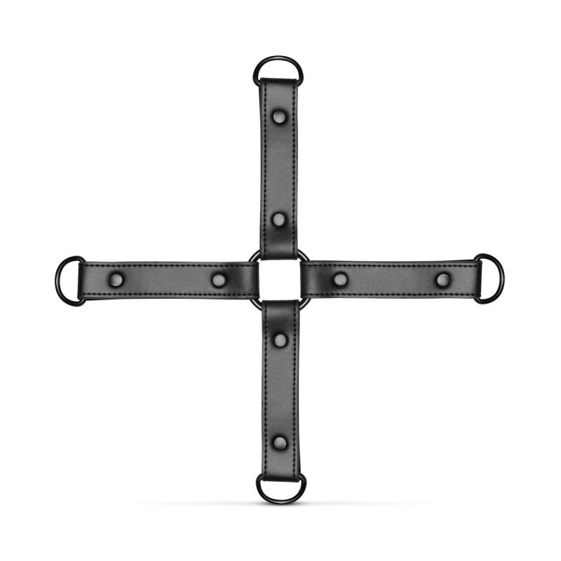 Hogtie with Hand and Ankle Cuffs by Easytoys - Cuffs And Restraints