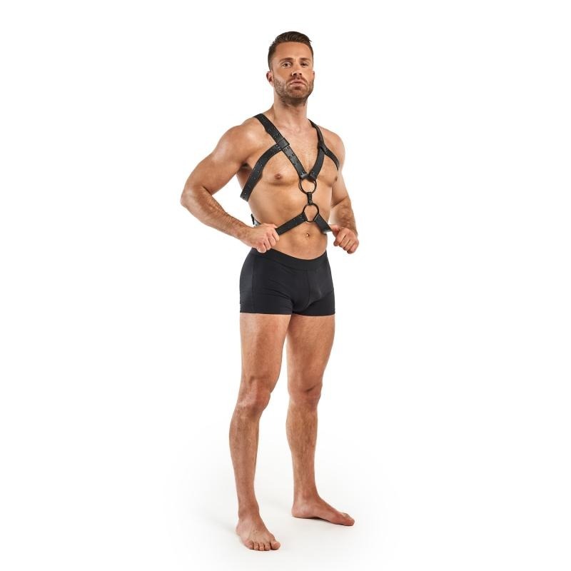 Rocco Bondage Harness by Easytoys - Cuffs And Restraints