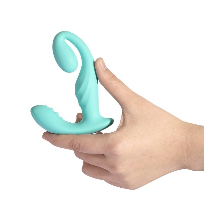 LushVibe Wearable Sprout-Shaped Unisex Vibrator by Arosum - G-Spot Vibrators