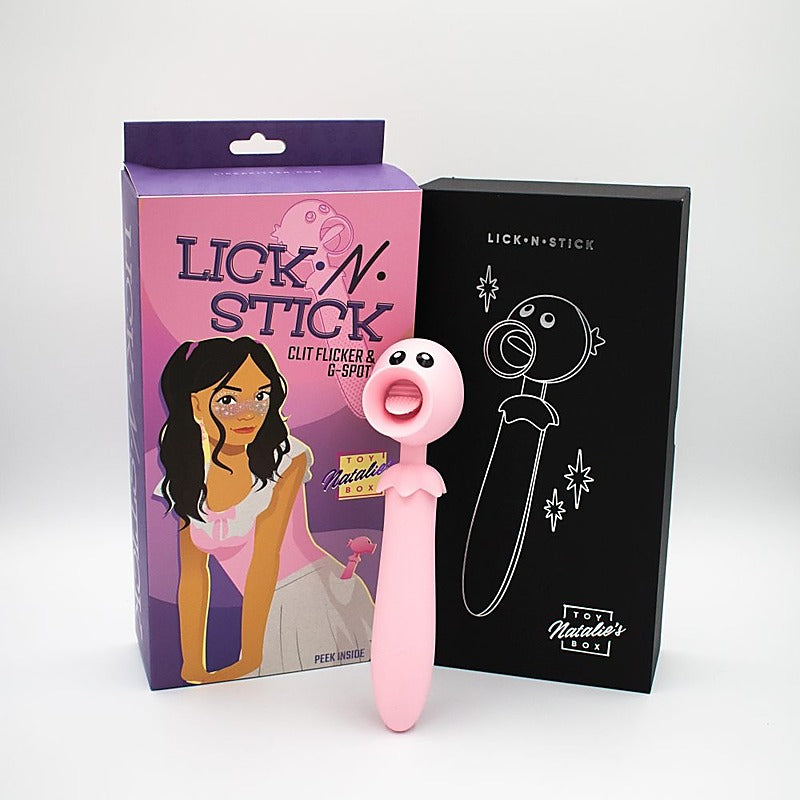 Lick N' Stick Clit Flicker G-Spot Vibrator - G-Spot Vibrators