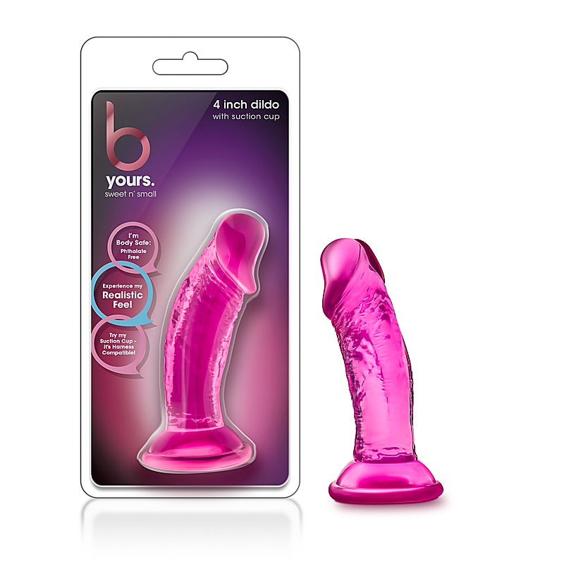 B Yours Sweet n 4'' Dildo Dong by Blush Novelties - Realistic Dildos