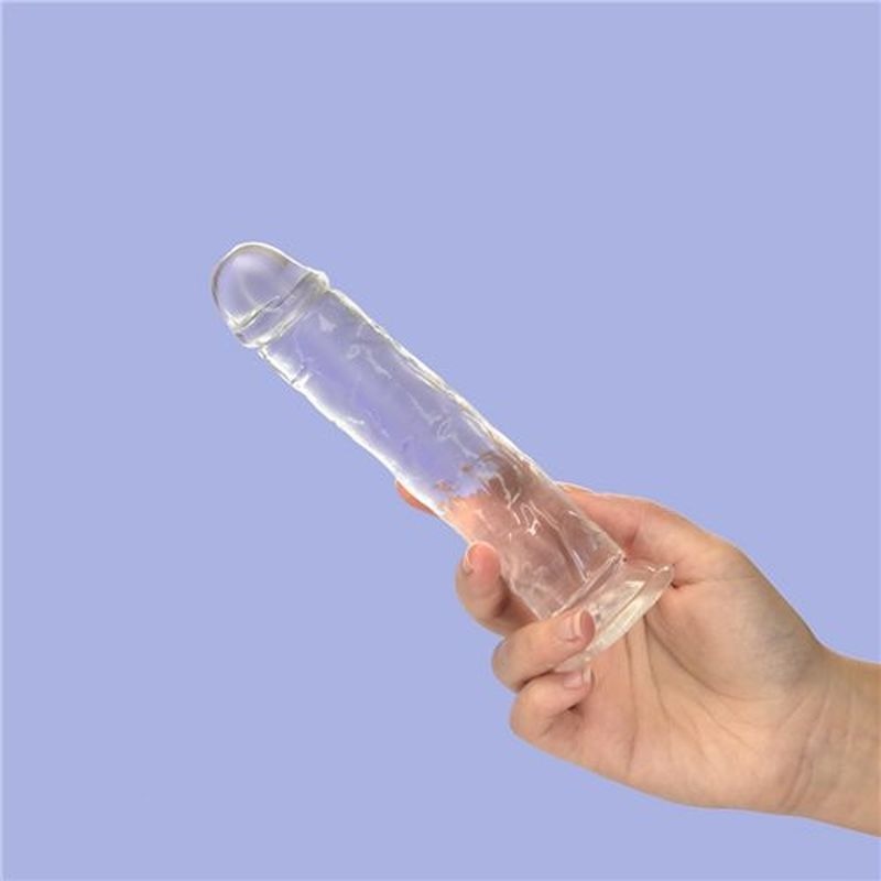 Crystal Dildo Straight by BMS Factory - Realistic Dildos