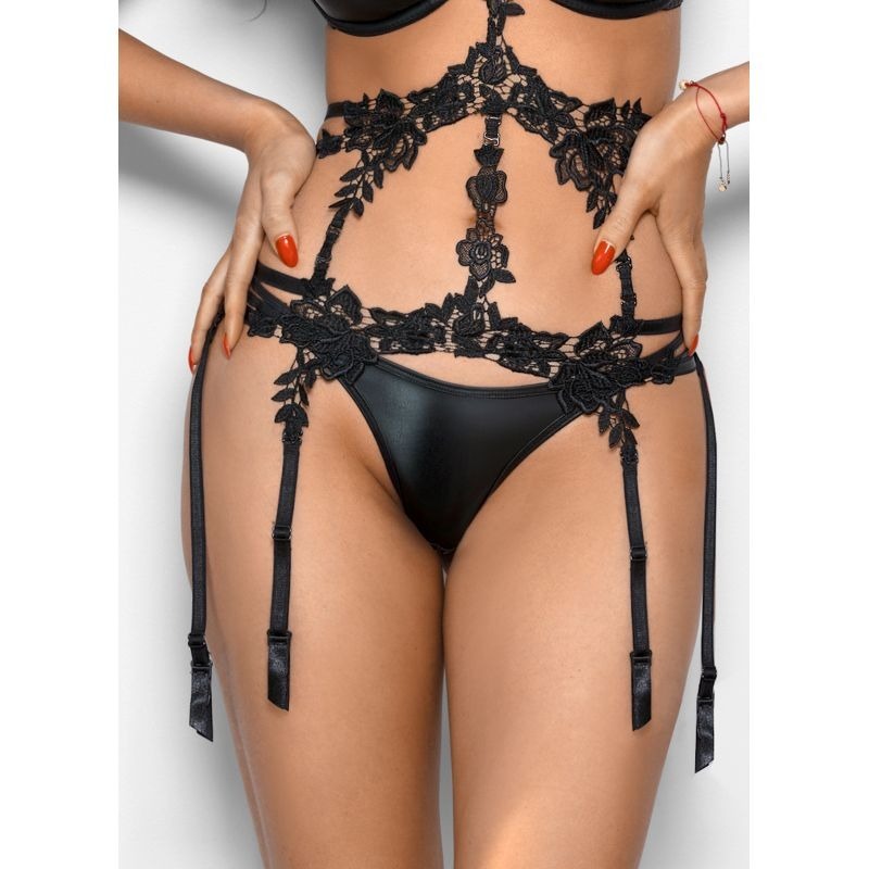 Stretch Wetlook Strappy G-String by Axami Lingerie - G-Strings, Panties and Shorts