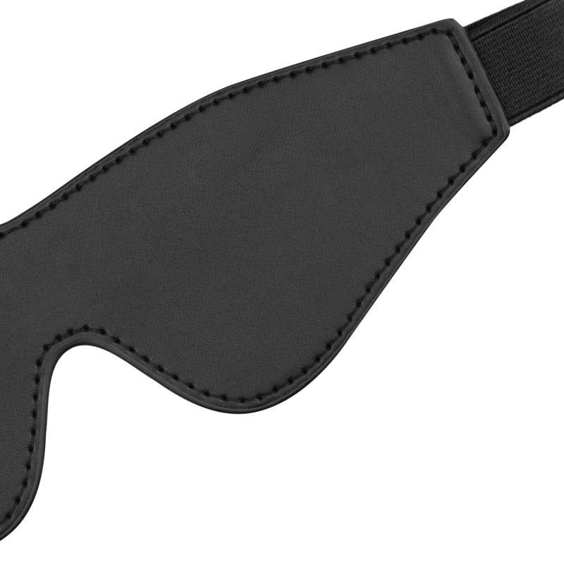 Faux Leather Blindfold by Easytoys - Masks And Blindfolds
