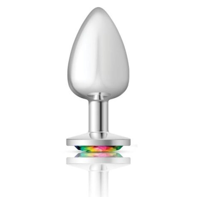 Cheeky Charms Round Butt Plug w/ Jewel by Viben - Butt Plugs