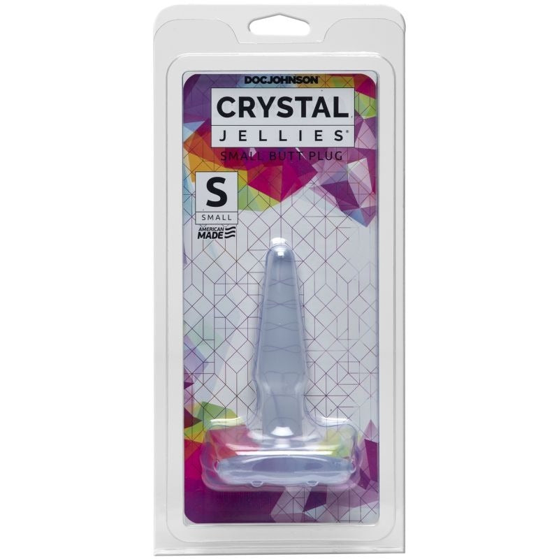 Crystal Jellies 4 Inch Small Beginners Butt Plug - Butt Plugs