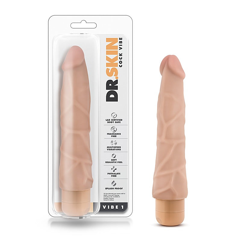 Dr Skin Cock Vibe 1 Vibrating Cock Vibrating Dildo - Vibrating Dildos