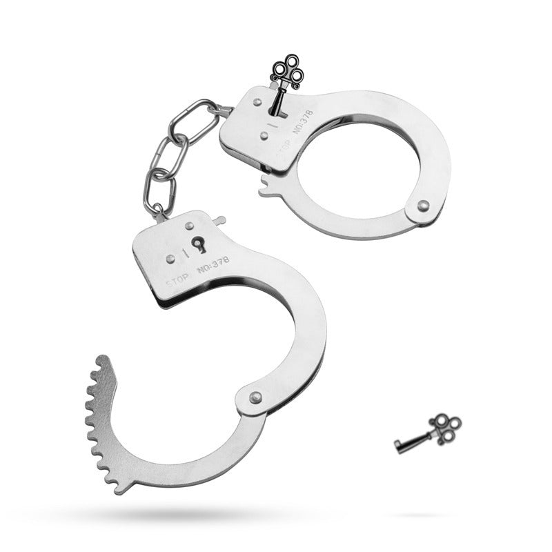 Metal Cuffs by Easytoys - Cuffs And Restraints