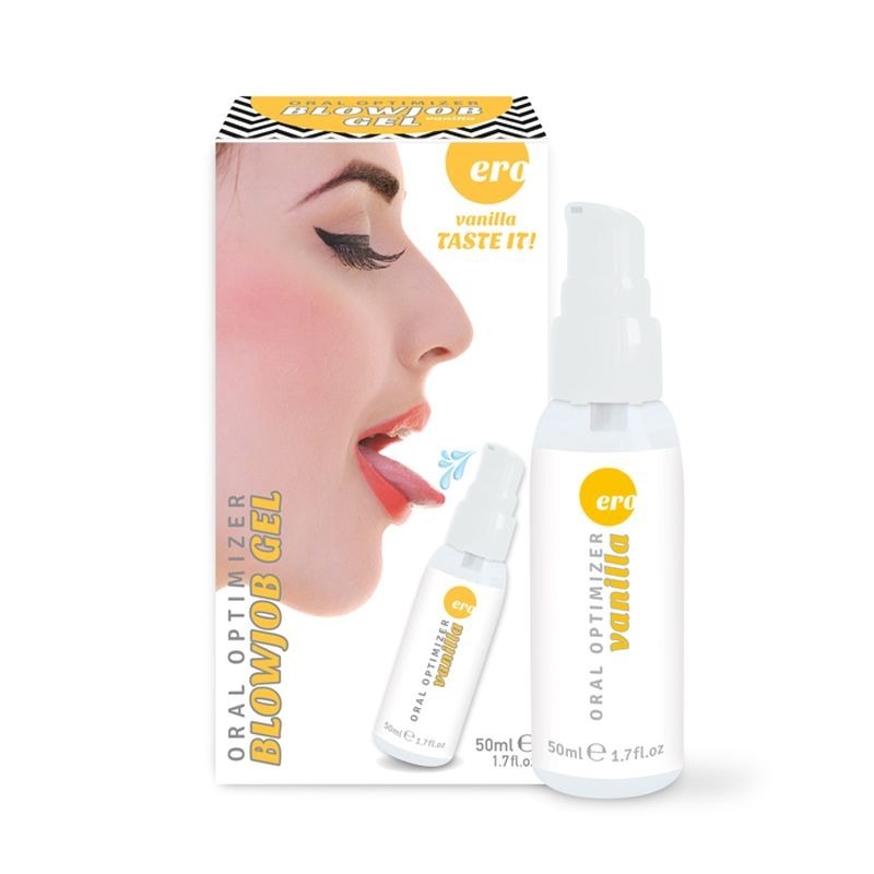 Oral Optimizer Blowjob Gel Vanilla Delay Spray by Hot Ero - Delay and Excite Sprays