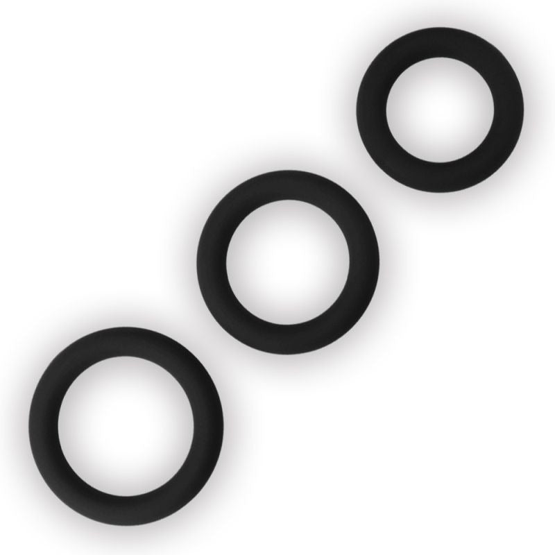 Silicone Cock Ring Set by Lovetoy - Cock Ring Sets