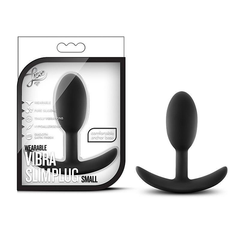 Luxe Wearable Vibra Slim And Sleek Anal Plug - Butt Plugs