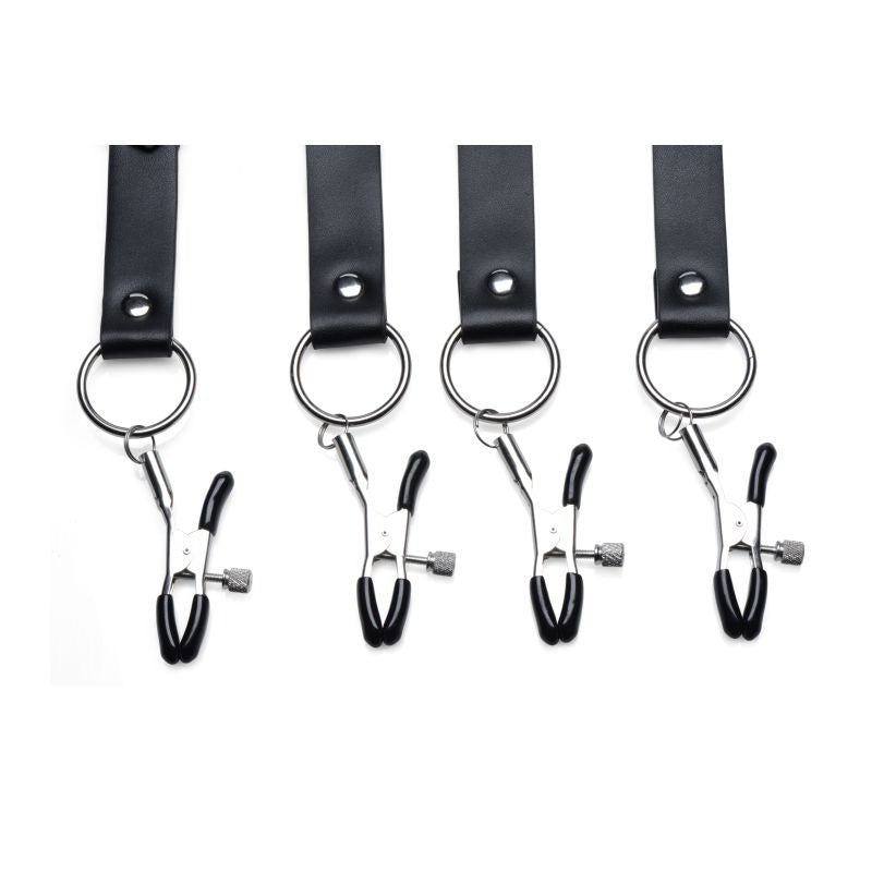 Spread Labia Spreader Straps by XR Brands - Spreaders and Hangers