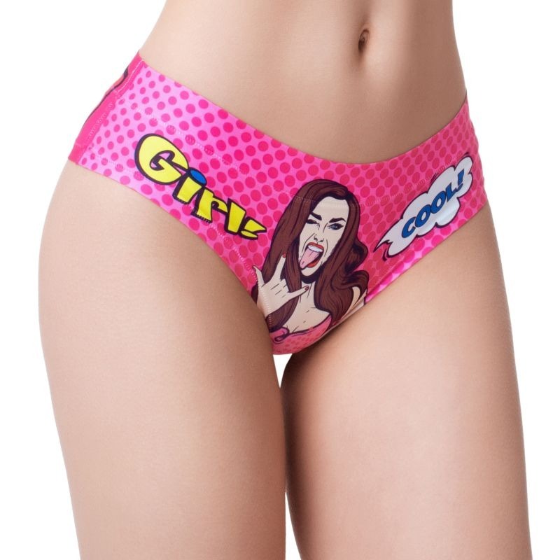 Comic Fans Pink Slip Sexy Women's Pantie - G-Strings, Panties and Shorts